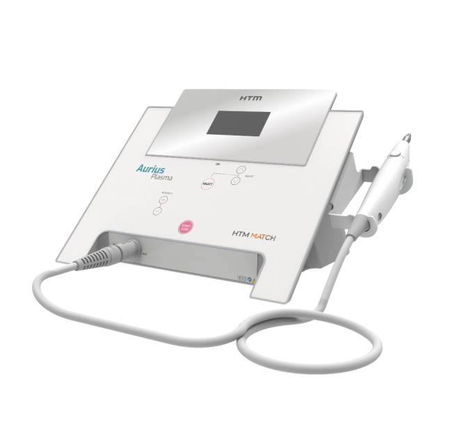 Aurius Plasma HTM - vista frontal do equipamento